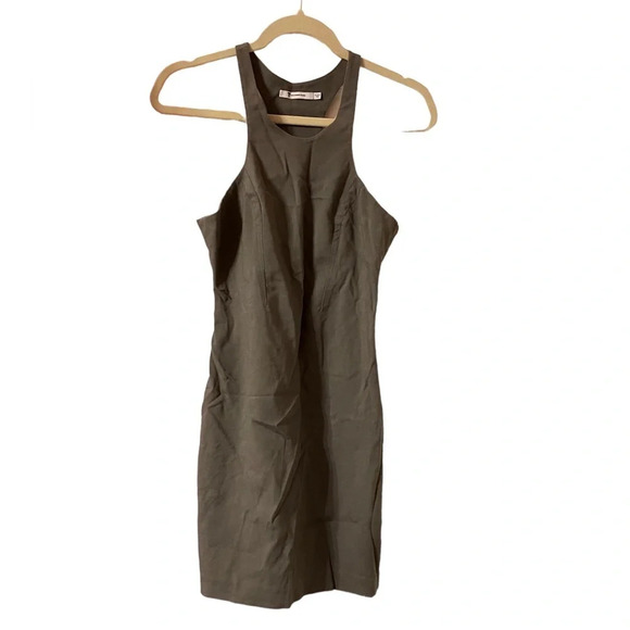 T BY ALEXANDER WANG RACERBACK MINI DRESS - Picture 1 of 6